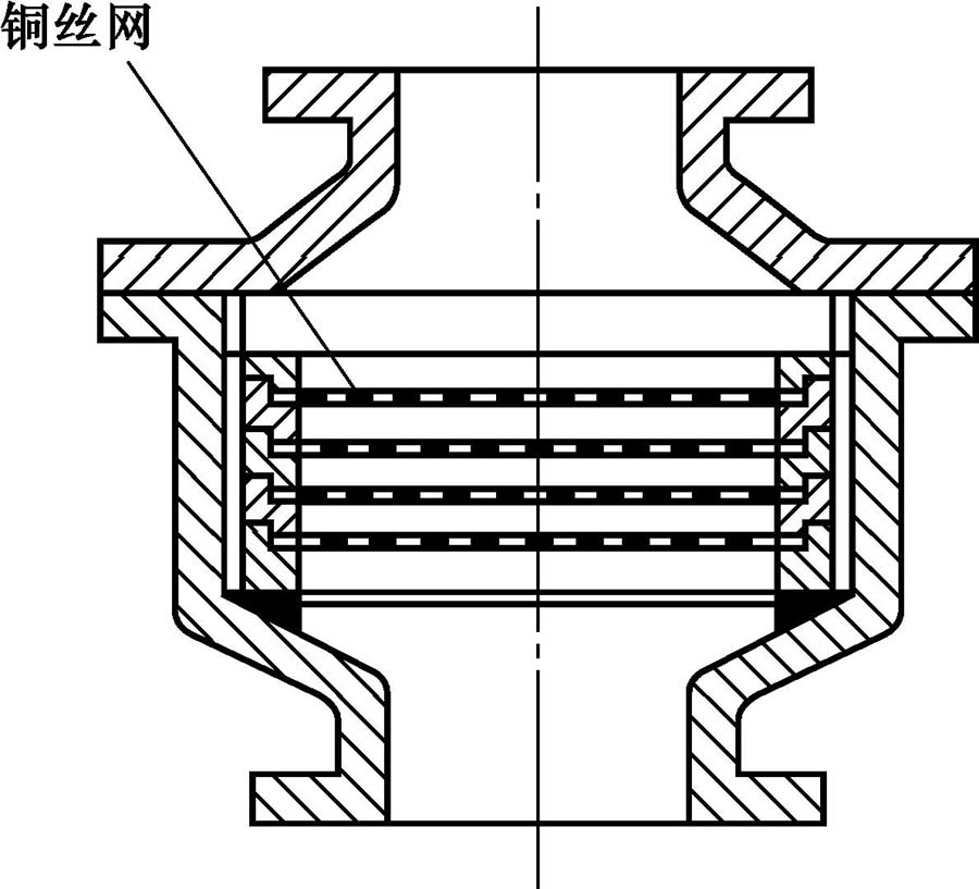 金属网型阻火器