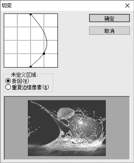 “切变”对话框