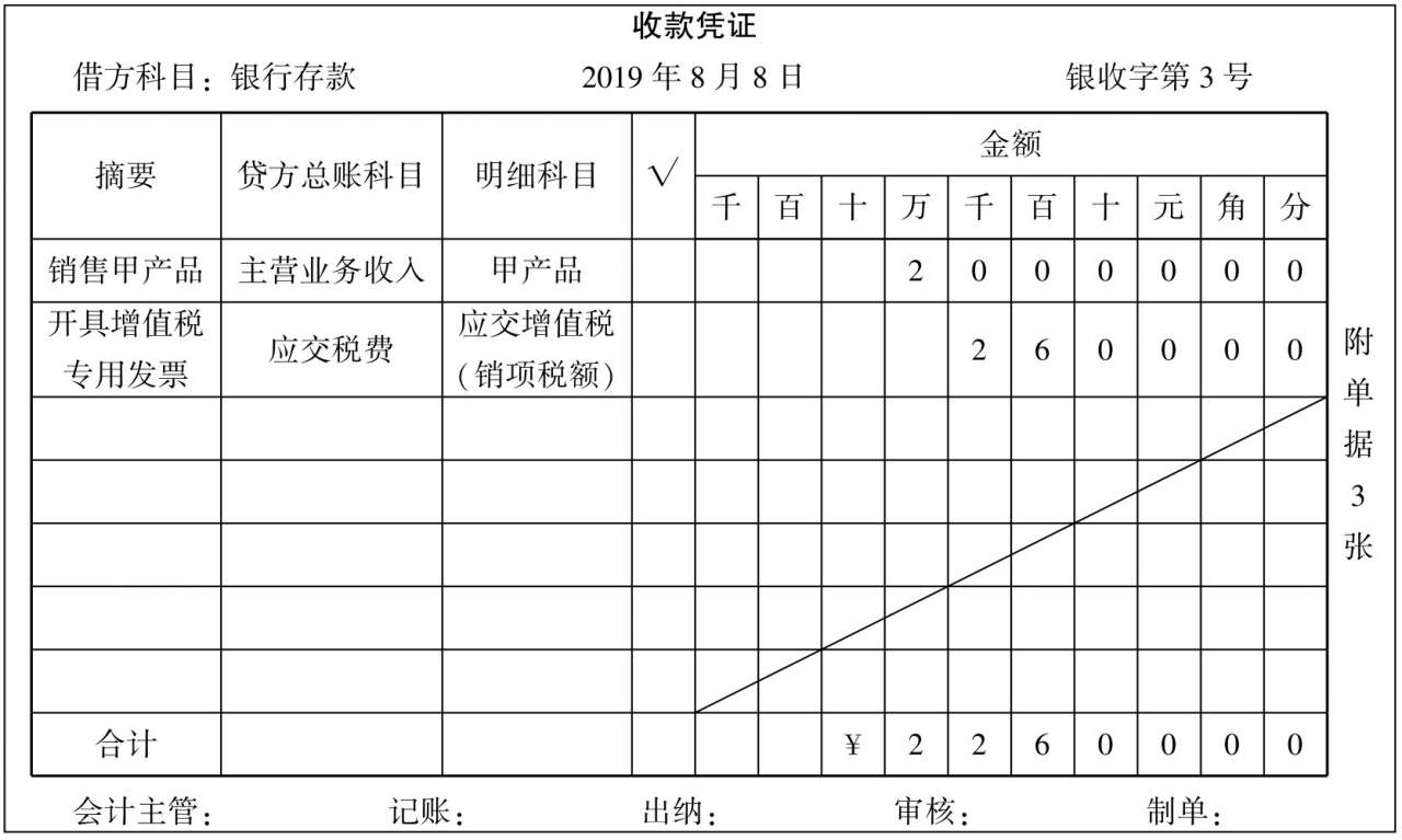 收款凭证